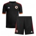 Camiseta AS Roma Bryan Cristante #4 Tercera Equipación Replica 2023-24 para niños mangas cortas (+ Pantalones cortos)
